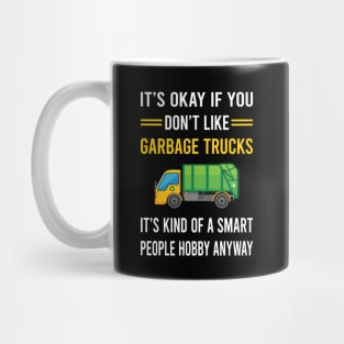 Smart People Hobby Garbage Truck Trucks Mug